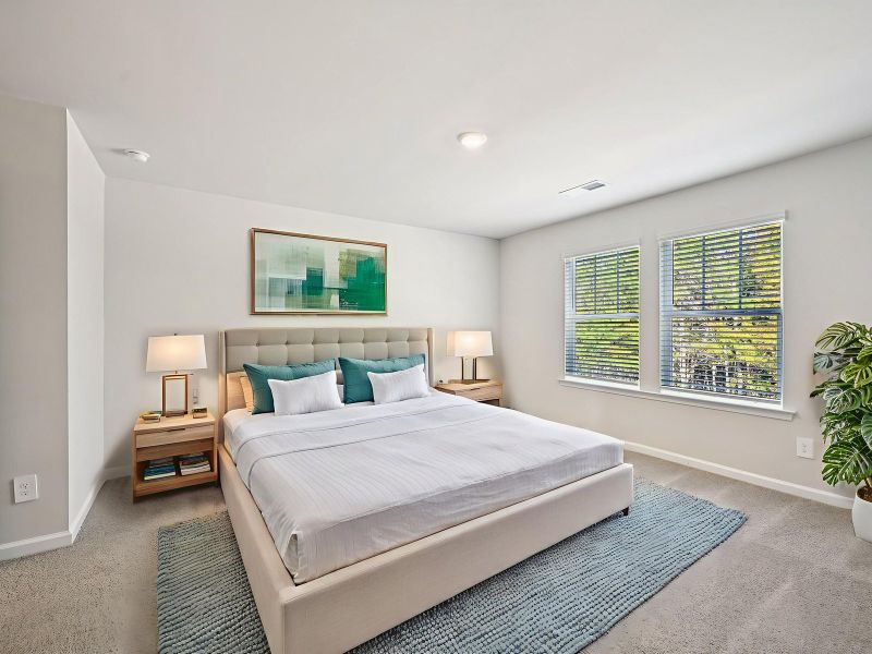 Furnished interior view inside a new home in Avalon - Vista Series, Conyers (Image 7).