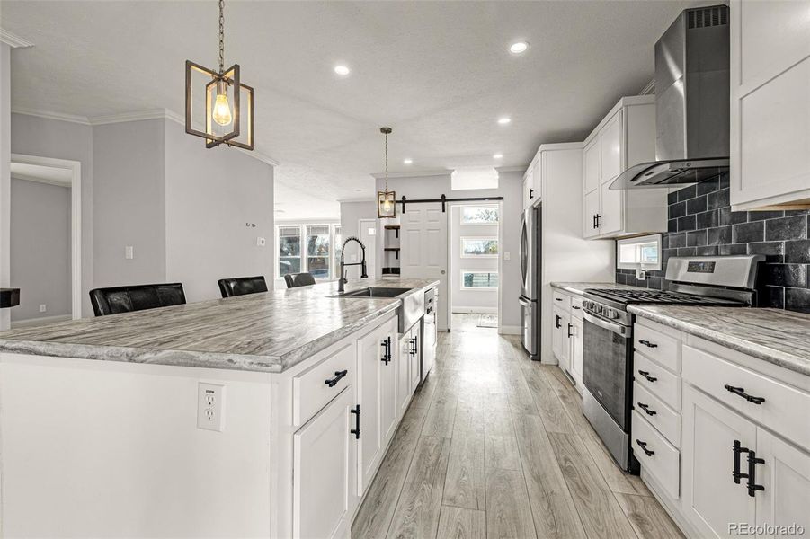 Furnished interior view inside a new home in , Pueblo (Image 13).
