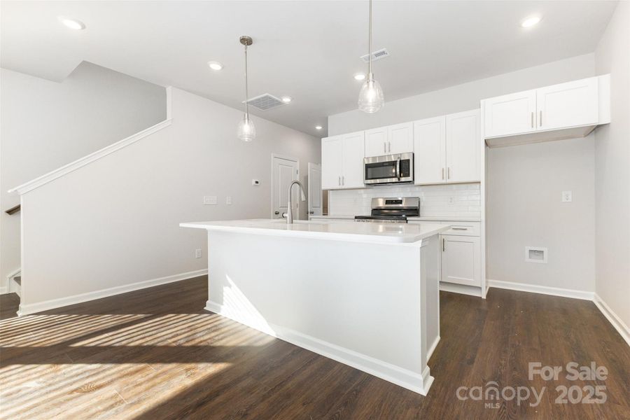 Furnished interior view inside a new home in , Charlotte (Image 5).