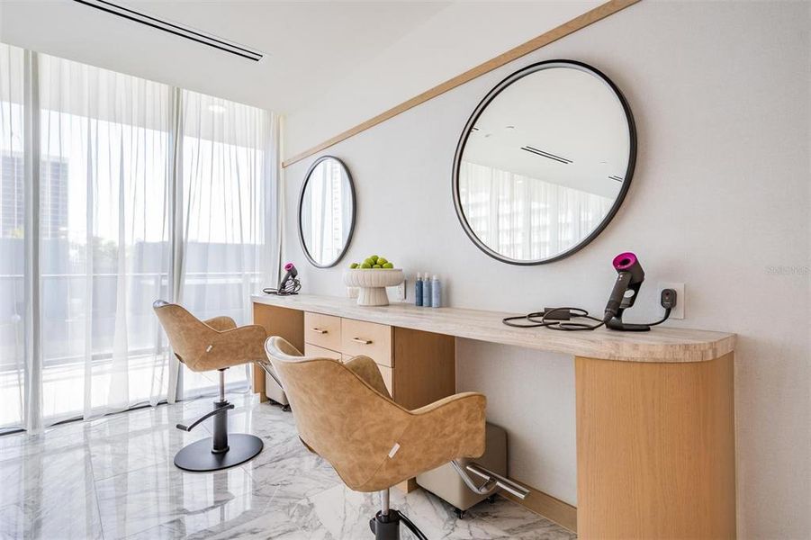 Furnished interior view inside a new home in The Ritz-Carlton Residences, Tampa (Image 11).