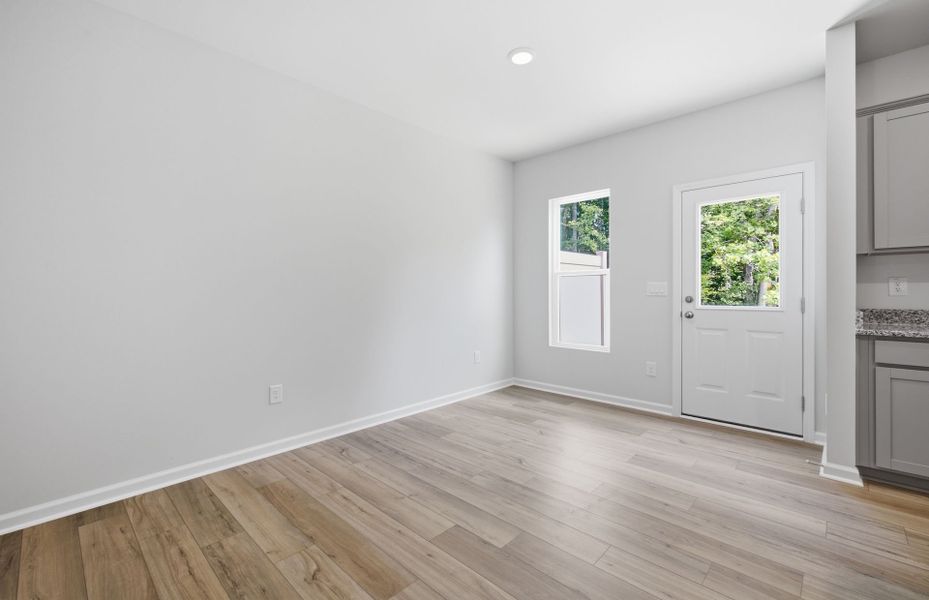 Spacious, unfurnished interior of a new home in Cambria, Garner (Image 25).