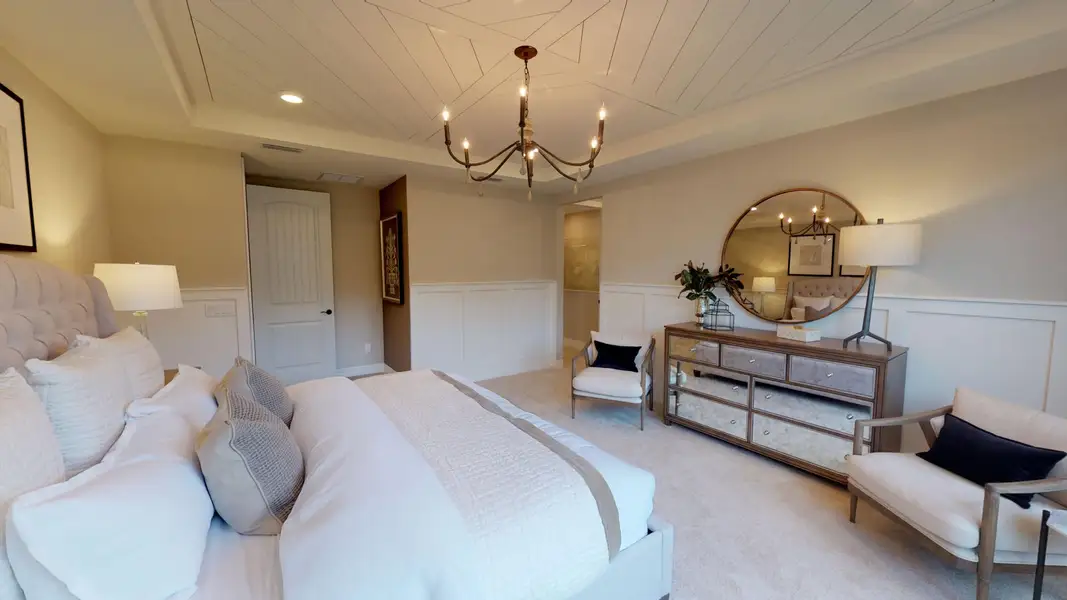 Furnished interior view inside a new home in Del Webb Stone Creek, Ocala (Image 4). Furnished interior view inside a new home in Del Webb Stone Creek, Ocala (Image 4).