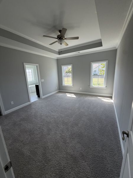 Spacious, unfurnished interior of a new home in The Villas at Langston Farms, Winterville (Image 6).