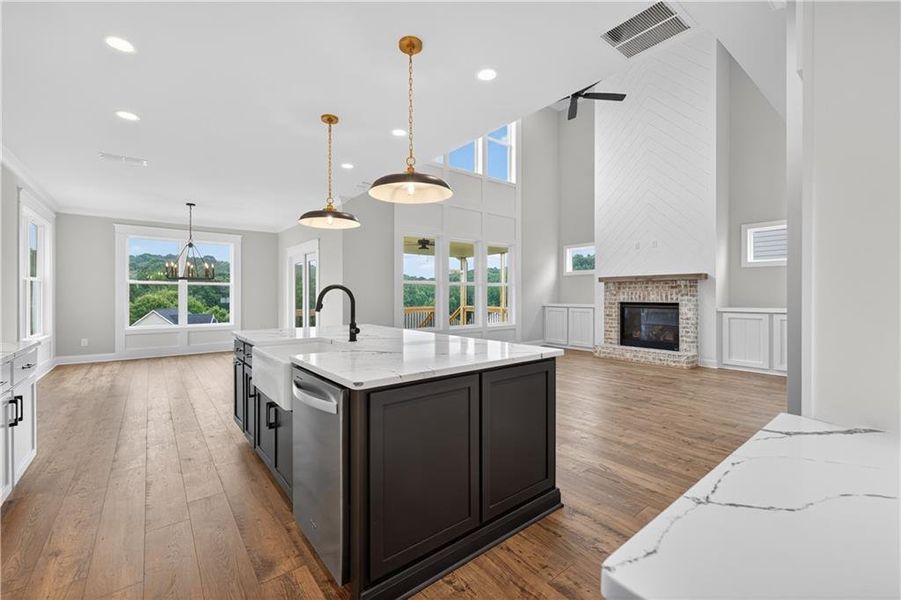Furnished interior view inside a new home in , Jefferson (Image 6).