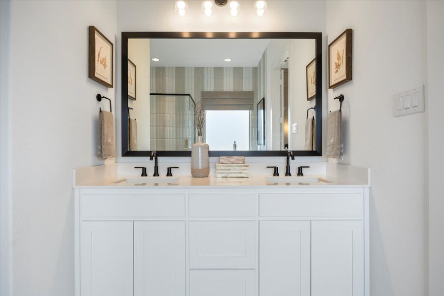 Furnished interior view inside a new home in Anna Town Square, Anna (Image 18).