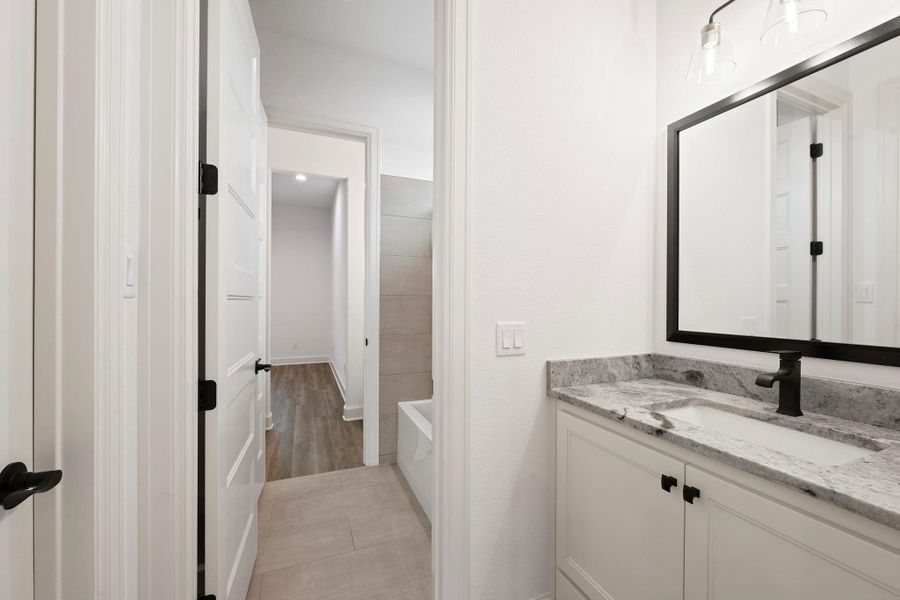 Furnished interior view inside a new home in , Bryan (Image 20).