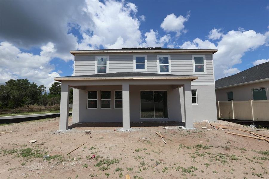 In-progress construction of a new home in Bay Lake Farms, St. Cloud, FL (Image 18).