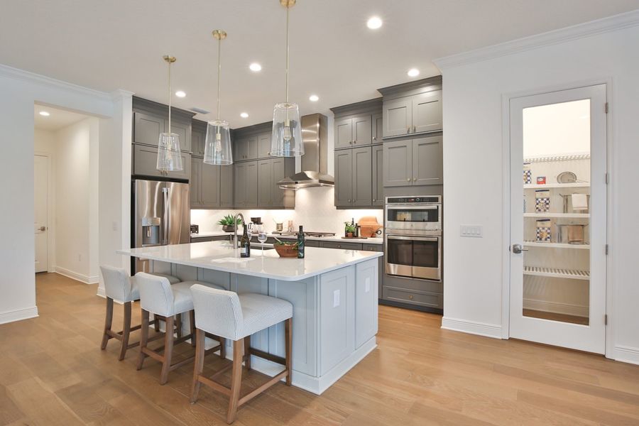 Furnished interior view inside a new home in Windward, Lakewood Ranch (Image 8).