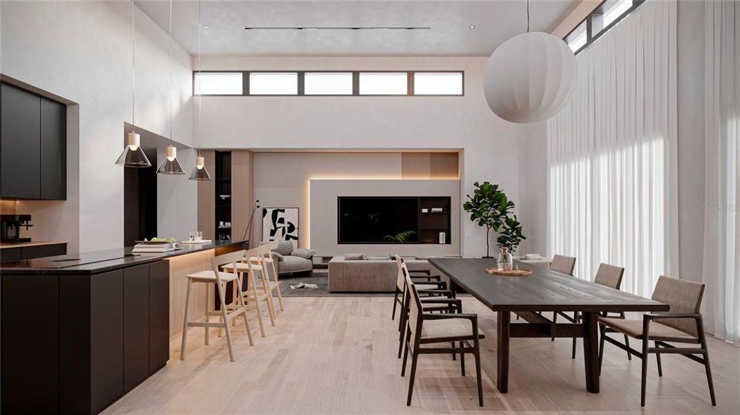 Furnished interior view inside a new home in , Punta Gorda (Image 5).