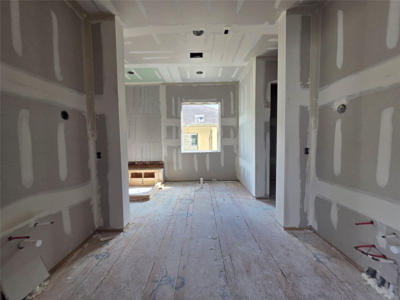 Primary Bath - construction progress photo as of Nov 2025