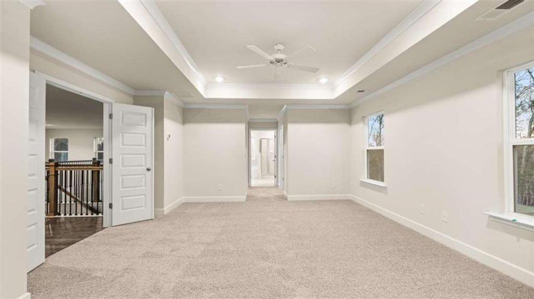 Spacious, unfurnished interior of a new home in Heritage Pointe, Senoia (Image 19). Spacious, unfurnished interior of a new home in Heritage Pointe, Senoia (Image 19).