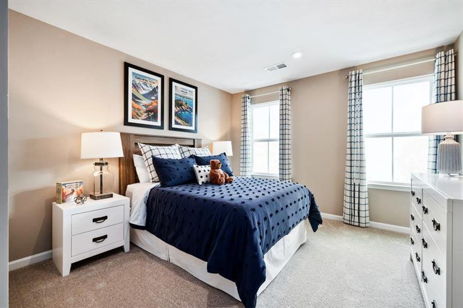 Furnished interior view inside a new home in Windsong Townhomes, Gallatin (Image 15).