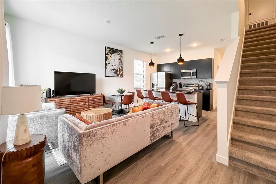 Furnished interior view inside a new home in , Kissimmee (Image 3).