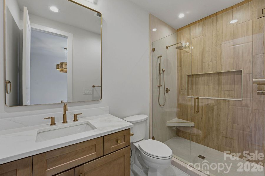 Furnished interior view inside a new home in , Charlotte (Image 43).