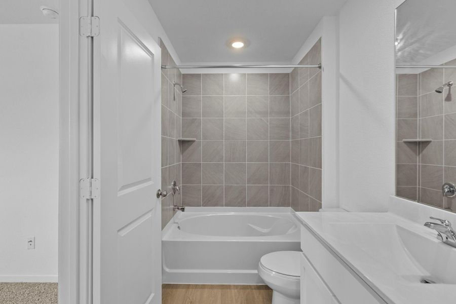 Furnished interior view inside a new home in Legacy Park, Houston (Image 5).