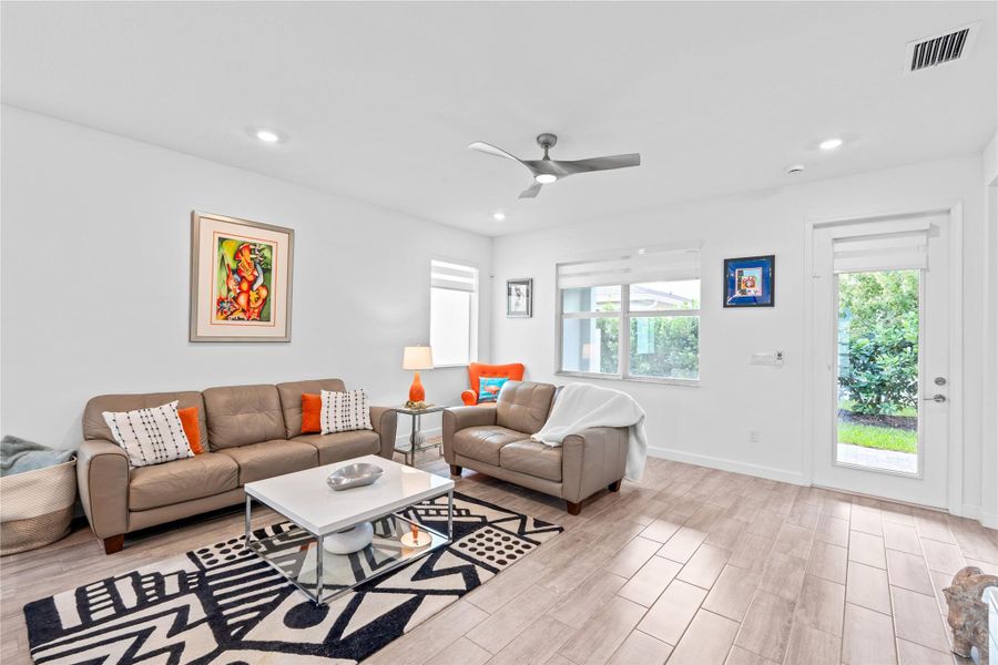 Furnished interior view inside a new home in Delray Trails: The Woods, Delray Beach (Image 22). Furnished interior view inside a new home in Delray Trails: The Woods, Delray Beach (Image 22).