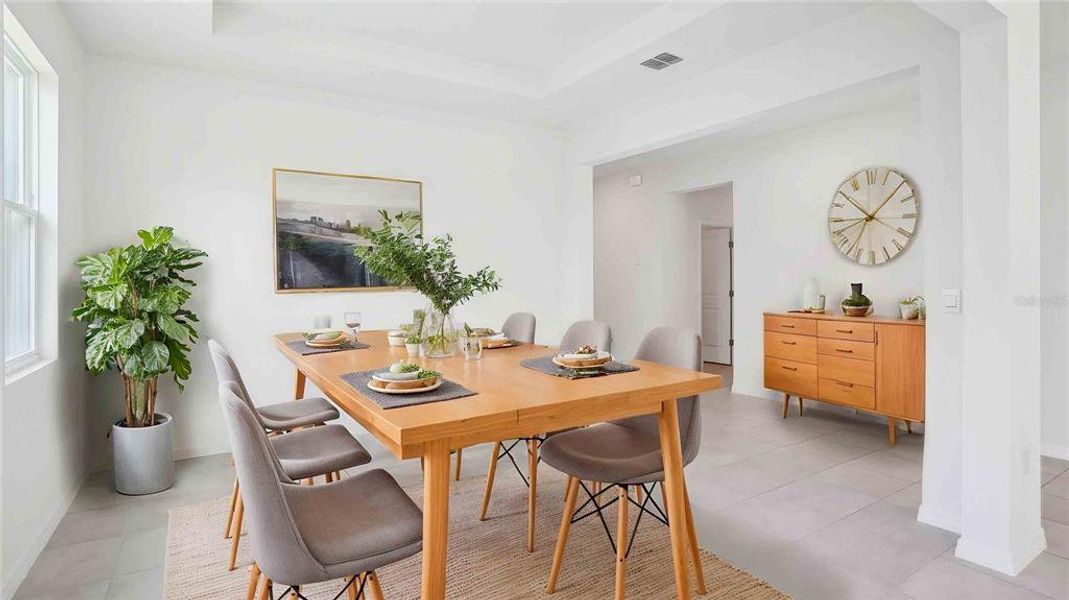 Furnished interior view inside a new home in Waterford, Brooksville (Image 3).