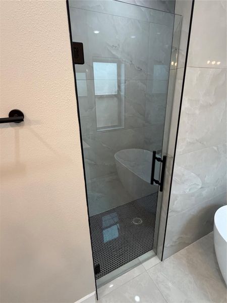 Close-up of interior finishes inside a home in , Spring (Image 12). Close-up of interior finishes inside a home in , Spring (Image 12).