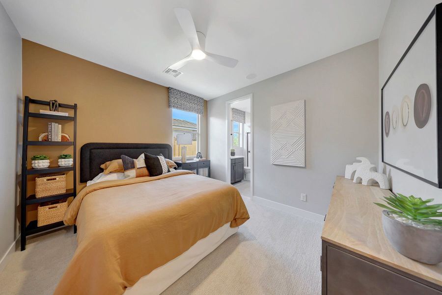 Representative furnished interior of a home built from the Slate by Mattamy Homes in Miravida, Surprise (Image 38).