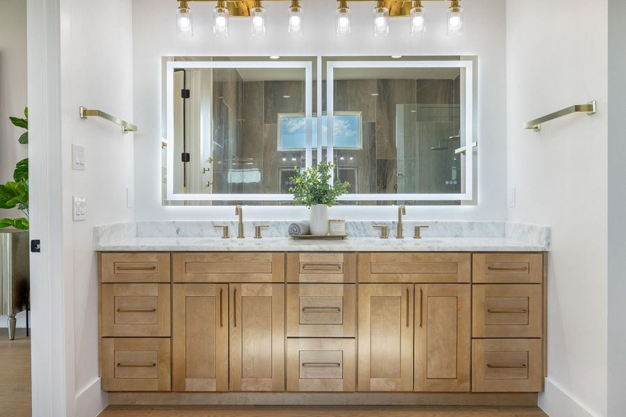 Furnished interior view inside a new home in , Chappell Hill (Image 34).