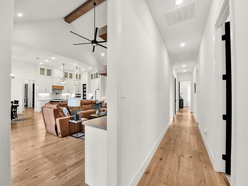 Furnished interior view inside a new home in , Aledo (Image 16).