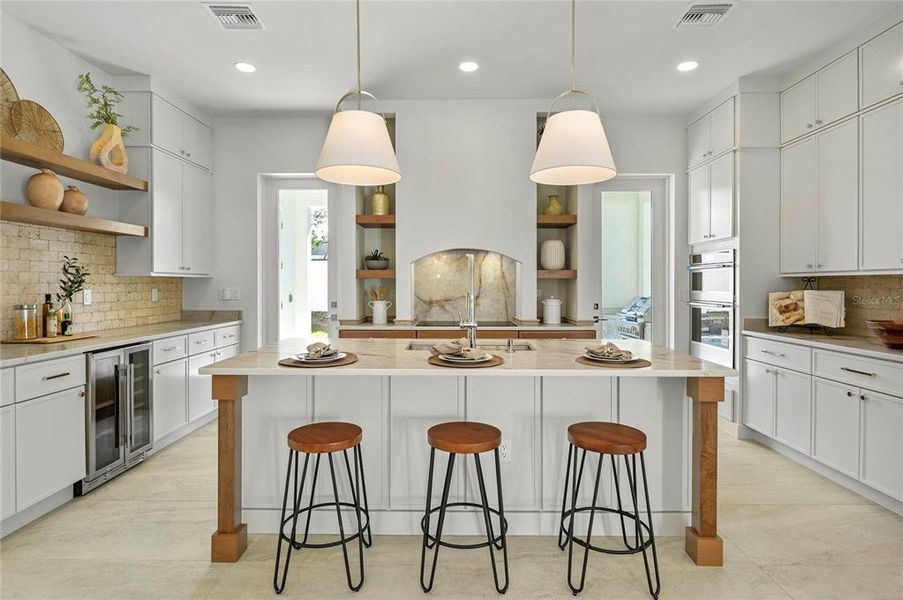Furnished interior view inside a new home in , Winter Park (Image 58).