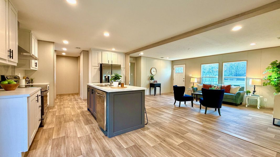 Furnished interior view inside a new home in , Bonneau (Image 4).