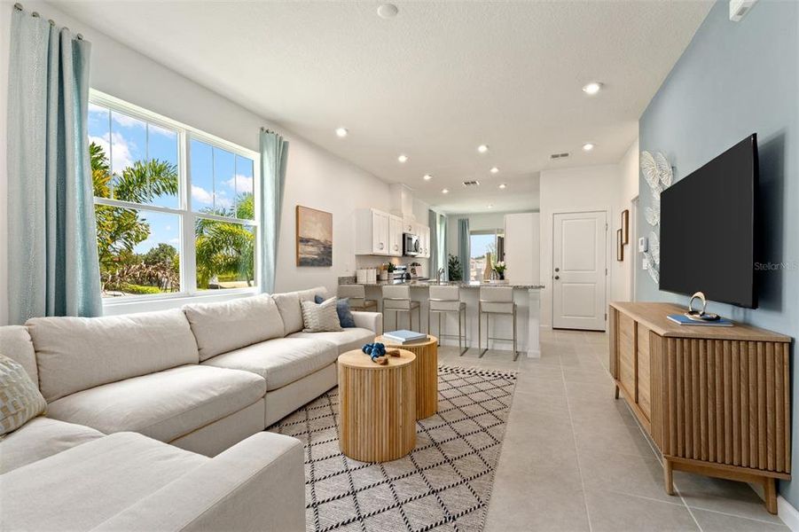 Furnished interior view inside a new home in Rainwood, Groveland (Image 13).