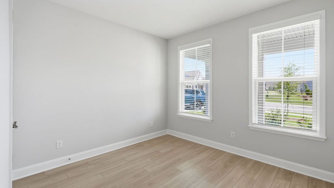 Spacious, unfurnished interior of a new home in Midpoint at New Riverside, Bluffton (Image 37). Spacious, unfurnished interior of a new home in Midpoint at New Riverside, Bluffton (Image 37).