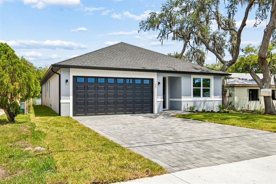 Front exterior of a new home in , Casselberry, FL, highlighting curb appeal (Image 2). Front exterior of a new home in , Casselberry, FL, highlighting curb appeal (Image 2).