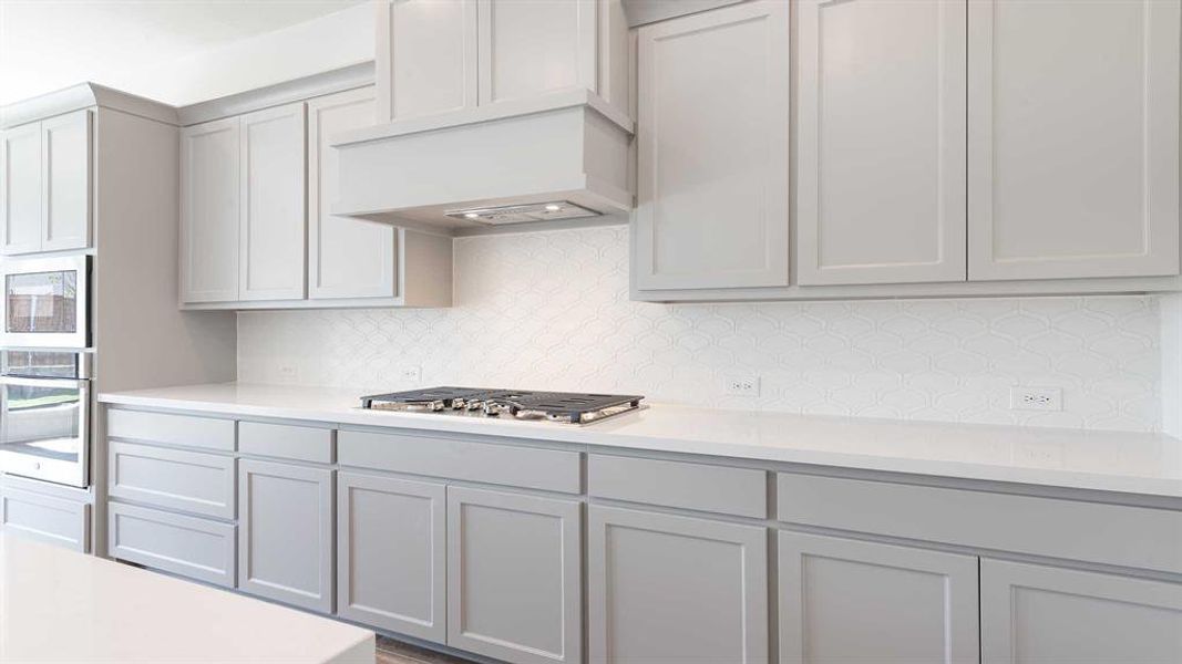 Close-up of interior finishes inside a home in Trinity Falls 60', McKinney (Image 12). Close-up of interior finishes inside a home in Trinity Falls 60', McKinney (Image 12).