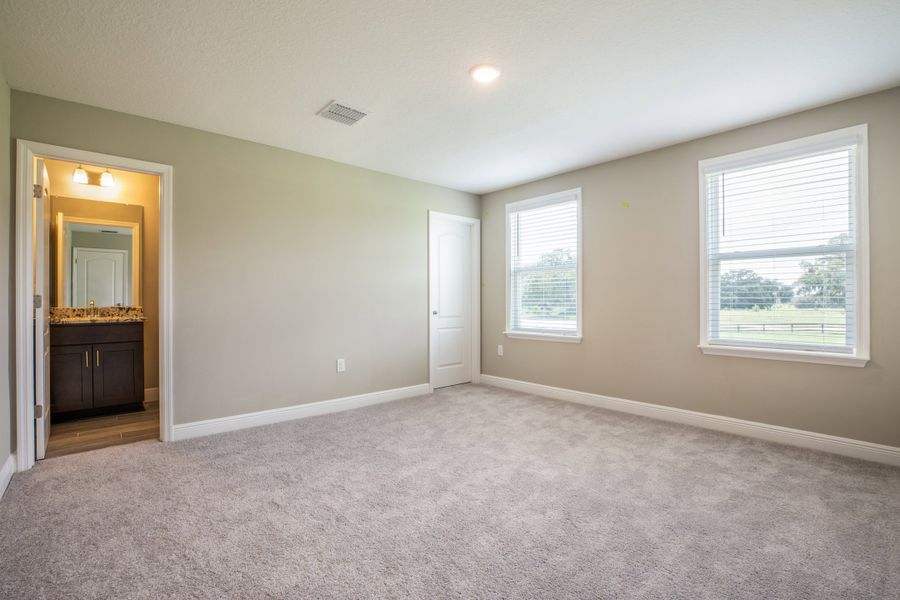 Representative unfurnished interior of a home built from the Columbus by Maronda Homes in Seminole Bend, Pensacola (Image 41). Representative unfurnished interior of a home built from the Columbus by Maronda Homes in Seminole Bend, Pensacola (Image 41).