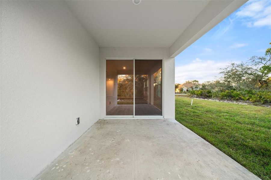 Exterior details and patio area of a home in , Sebring (Image 4). Exterior details and patio area of a home in , Sebring (Image 4).