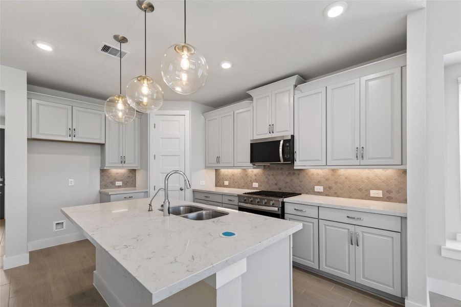 Furnished interior view inside a new home in , Richmond (Image 18). Furnished interior view inside a new home in , Richmond (Image 18).