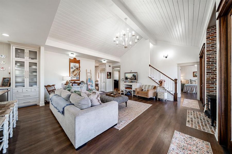 Furnished interior view inside a new home in , Abilene (Image 11).