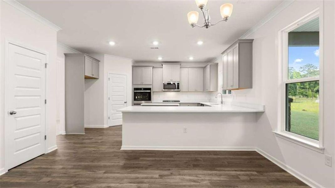 Furnished interior view inside a new home in Wildwood, Covington (Image 8).