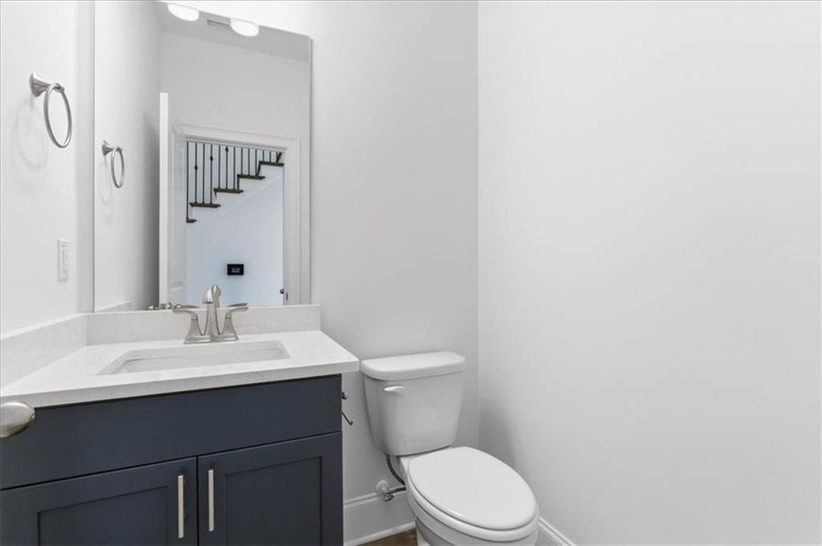 Furnished interior view inside a new home in Ford Landing, Acworth (Image 17).