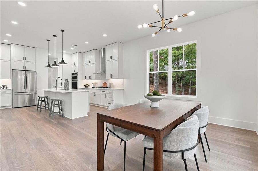 Furnished interior view inside a new home in , Jasper (Image 43).