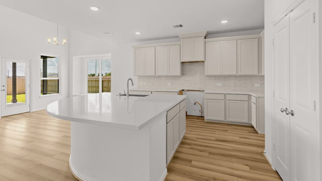Furnished interior view inside a new home in Azalea, Pattison (Image 7).