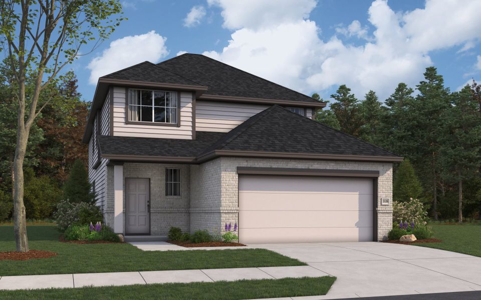 Linden - Elevation A - Color Scheme 6