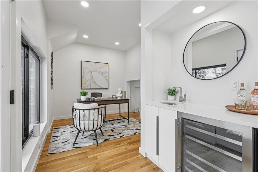 Furnished interior view inside a new home in , Atlanta (Image 7).