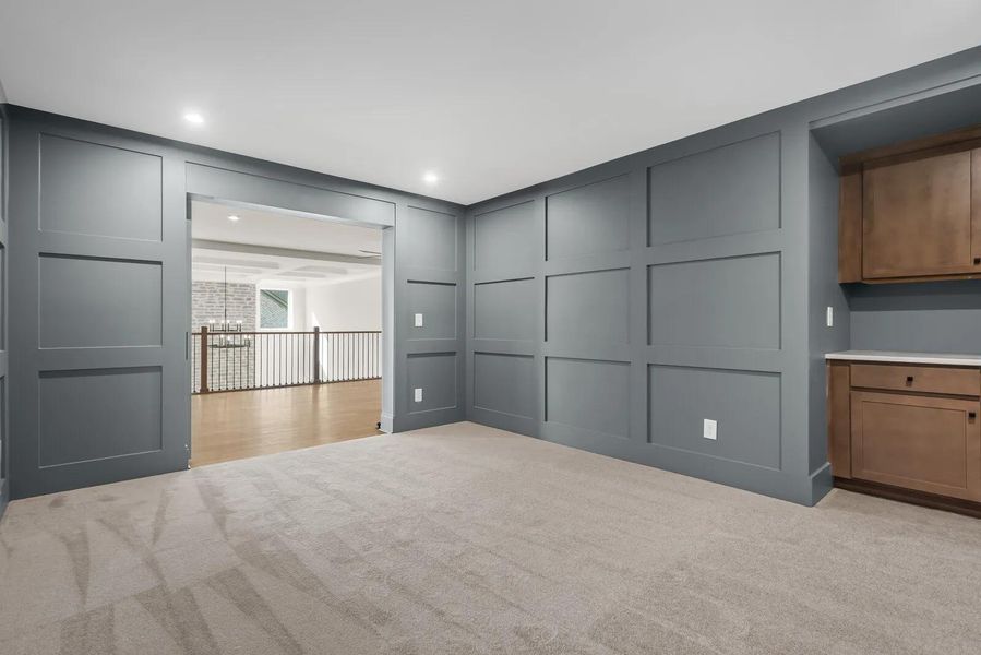 The Monroe B Media Room The Monroe B Media Room