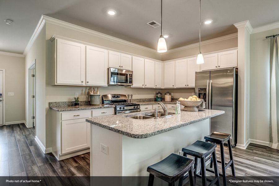 Furnished interior view inside a new home in Garden Grove, Conway (Image 4).