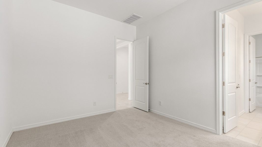 Furnished interior view inside a new home in Arroyo Seco - Hacienda, Buckeye (Image 18).