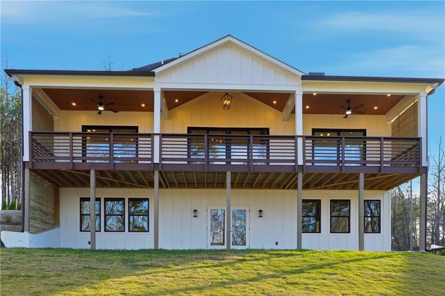 Exterior details and patio area of a home in , Cumming (Image 35).