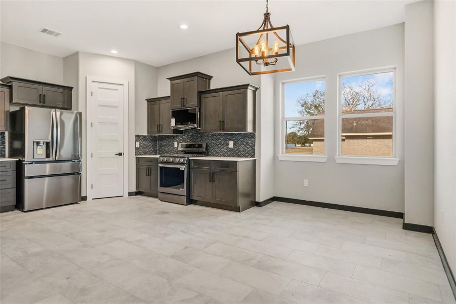 Furnished interior view inside a new home in , Sweeny (Image 16). Furnished interior view inside a new home in , Sweeny (Image 16).