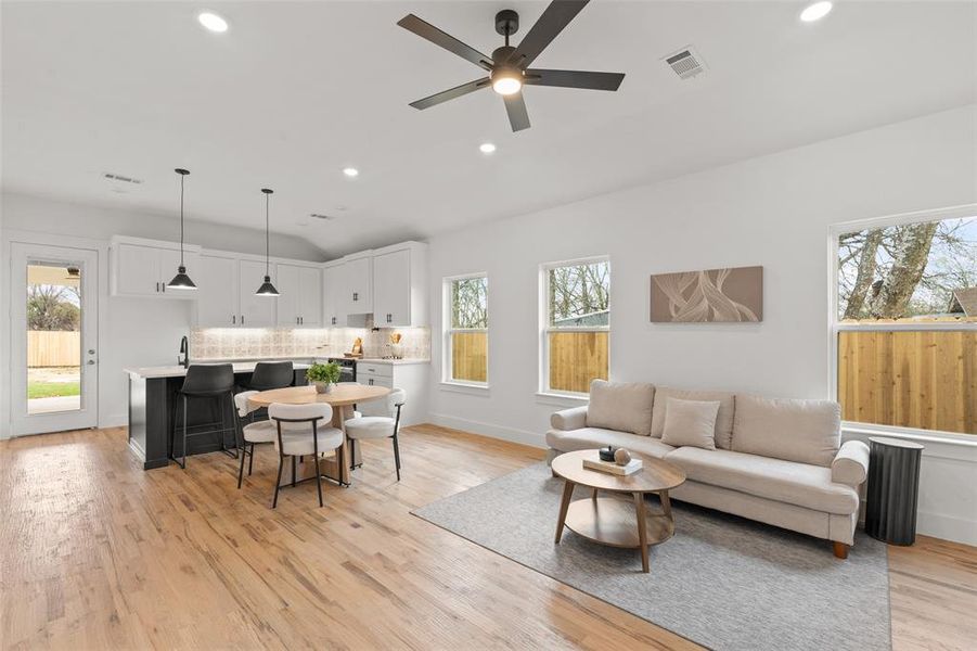 Furnished interior view inside a new home in , Hillsboro (Image 7).