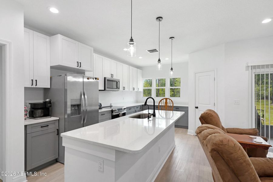 Furnished interior view inside a new home in , Hastings (Image 6).