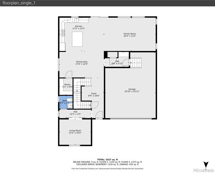 2D floor plan layout of this home in , Parker, CO (Image 3). 2D floor plan layout of this home in , Parker, CO (Image 3).