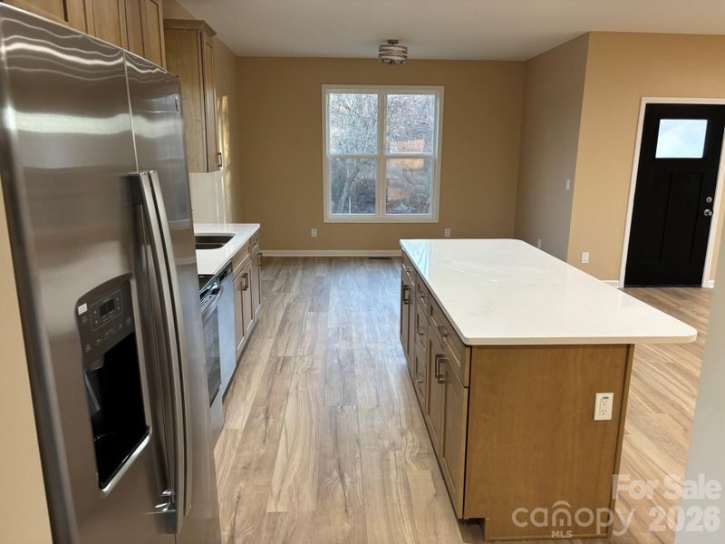Mud room/side entrance makes kitchen access so easy!